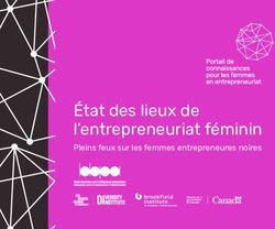 État des lieux de l'entrepreneuriat féminin - Pleins feux sur les femmes entrepreneures noires