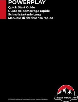 POWERPLAY Quick Start Guide Guide de démarrage rapide Schnellstartanleitung Manuale di riferimento rapido - Rocky Mountain Bikes
