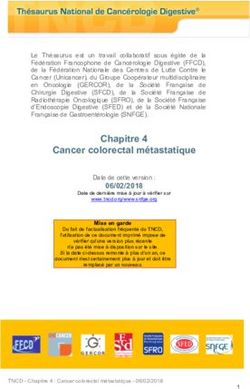 Cancer colorectal métastatique - Snfge