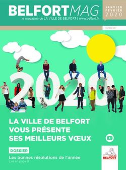BELFORTMAG - LA VILLE DE BELFORT VOUS PRÉSENTE SES MEILLEURS VŒUX DOSSIER