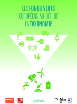 LES FONDS VERTS EUROP&Eacute;ENS AU D&Eacute;FI DE LA TAXONOMIE - OCTOBRE 2020 - Novethic