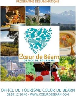 OFFICE DE TOURISME COEUR DE B&Eacute;ARN - PROGRAMME DES ANIMATIONS 05 59 12 30 40 - WWW.COEURDEBEARN.COM