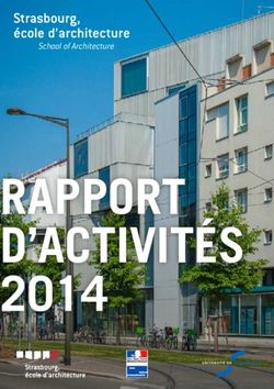 RAPPORT D'ACTIVITÉS 2014 - School of Architecture - Ensas