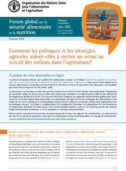 Comment les politiques et les strat&eacute;gies agricoles aident-elles &agrave; mettre un terme au travail des enfants dans l'agriculture?