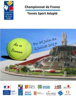 Championnat de France Tennis Sport Adapté - FFSA