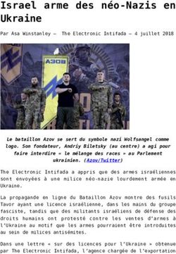 Israel arme des néo-Nazis en Ukraine