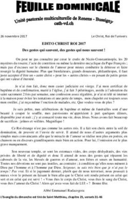 EDITO CHRIST ROI 2017 - Cath-VD