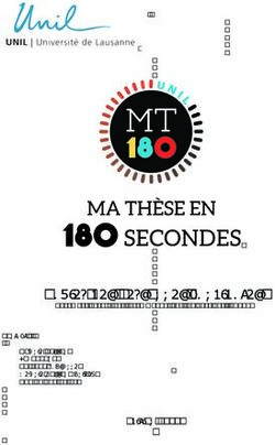 Cahier des personnes candidates - Edition 2019 Document adapté des recommandations rédigées par l'ACFAS