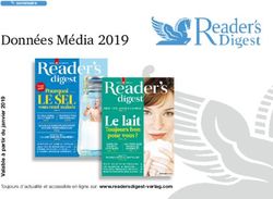 Données Média 2019 - Readers Digest Verlag