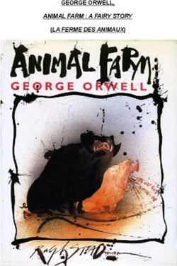 GEORGE ORWELL, ANIMAL FARM : A FAIRY STORY LA FERME DES ANIMAUX