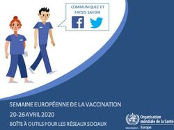 SEMAINE EUROP&Eacute;ENNE DE LA VACCINATION 20-26 AVRIL 2020 - BO&Icirc;TE &Agrave; OUTILS POUR LES R&Eacute;SEAUX SOCIAUX