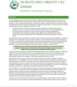 MANDAT (VERSION FINALE) - Conservation 2020