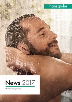 News 2017 Meet the beauty of water - Hansgrohe