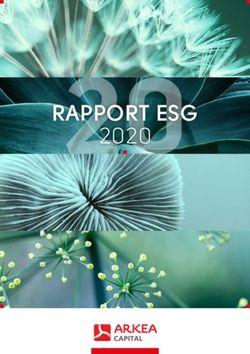 RAPPORT ESG 2020 - Arkéa Capital