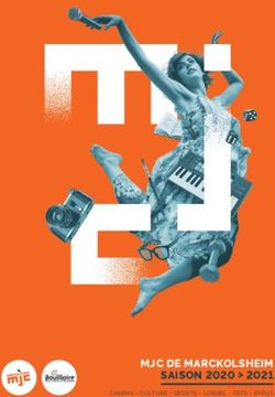 MJC DE MARCKOLSHEIM SAISON 2020 2021 - La Bouilloire