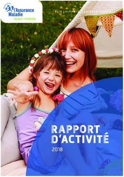 2018 AGIR ENSEMBLE, PROTÉGER CHACUN - Ameli