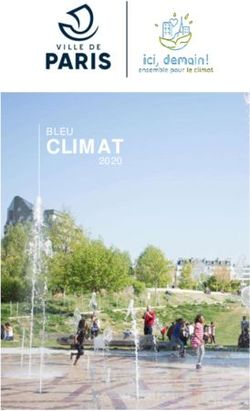 CLIMAT BLEU - Mairie de Paris
