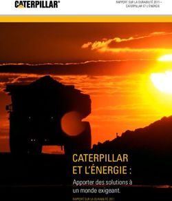 CATERPILLAR ET L'ÉNERGIE : APPORTER DES SOLUTIONS À UN MONDE EXIGEANT - RAPPORT SUR LA DURABILITÉ 2011