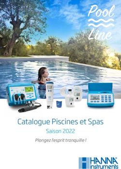 Catalogue Piscines et Spas - Saison 2022 Plongez l'esprit tranquille ! - Hanna Instruments