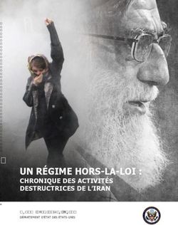 UN RÉGIME HORS-LA-LOI : CHRONIQUE DES ACTIVITÉS DESTRUCTRICES DE L'IRAN Groupe d'action sur l'Iran - US Department of State