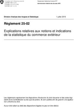 Règlement 25-02 Explications relatives aux notions et indications de la statistique du commerce extérieur - Admin.ch