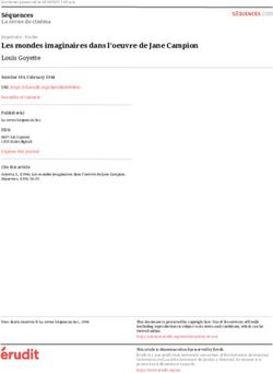 Les mondes imaginaires dans l'oeuvre de Jane Campion