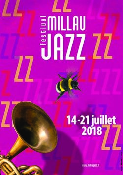 14-21 juillet 2018 - Millau Jazz Festival