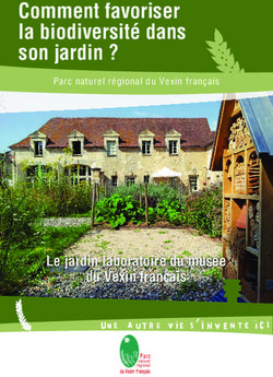 Comment favoriser la biodiversit&eacute; dans son jardin ? - Le jardin laboratoire du mus&eacute;e du Vexin fran&ccedil;ais
