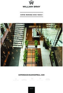 VOTRE MARIAGE AVEC NOUS ! - Hotel William Gray