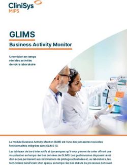 GLIMS Business Activity Monitor - CliniSys