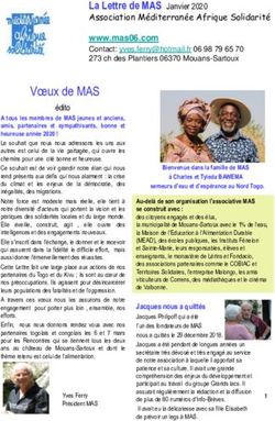 Voeux de MAS - institut-fenelon