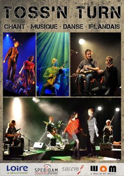 TOSS'N TURN chant musique danse Irlandais - a World Of Music - C'est Pas Des Mani&egrave;res