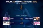 Basketball : Top 8 coupe de France 2019 - Presse Agence Sport