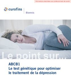 ABCB1 Le test génétique pour optimiser le traitement de la dépression - Biomnis