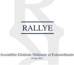 RALLYE Assembl&eacute;e G&eacute;n&eacute;rale Ordinaire et Extraordinaire - 18 mai 2021 - Rallye Group