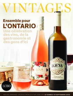 L'ONTARIO Ensemble pour - NOUVEL ARRIVAGE, EN SUCCURSALE ET EN LIGNE DÈS LE SAMEDI 19 SEPTEMBRE 2020 - LCBO