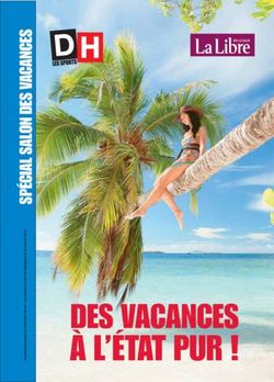 À L'ÉTAT PUR ! DES VACANCES - Vakantieweb.be