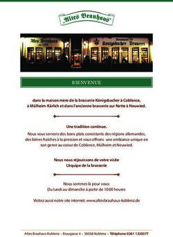 BIENVENUE - Altes Brauhaus Koblenz