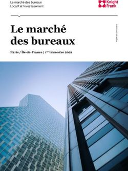 Le march&eacute; des bureaux - Paris / &Icirc;le-de-France | 1er trimestre 2021 Le march&eacute; des bureaux Locatif et Investissement - Knight Frank