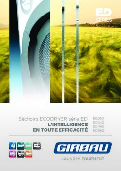 L'INTELLIGENCE EN TOUTE EFFICACITÉ - Séchoirs ECODRYER série ED LAUNDRY EQUIPMENT - Ouest-Blanchisserie