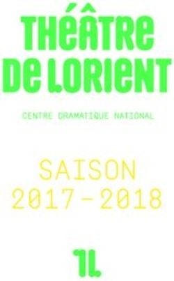 SAISON 2017 2018 - Théâtre contemporain