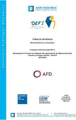 TERMES DE REFERENCES Evaluation finale du projet DEFI 2 D&eacute;velopper et Favoriser les Initiatives des organisations de d&eacute;fense des droits humains ...
