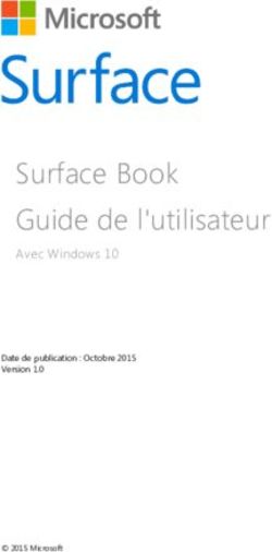 Surface Book Guide de l'utilisateur - Avec Windows 10 - Etilize