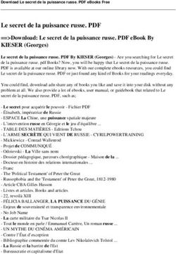Le secret de la puissance russe. PDF
