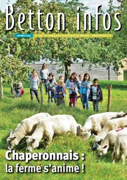 Chaperonnais : la ferme s'anime ! - n 397 Le magazine municipal de Betton - www.betton.fr