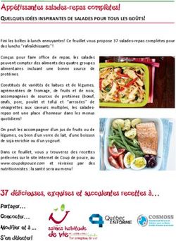 Appétissantes salades-repas complètes!