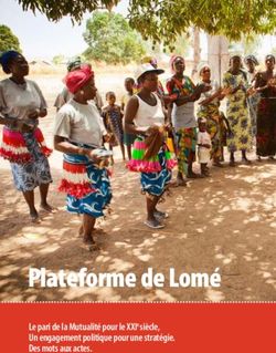 Plateforme de Lom&eacute; Le pari de la Mutualit&eacute; pour le XXIe si&egrave;cle, Un engagement politique pour une strat&eacute;gie. Des mots aux actes - AIM ...