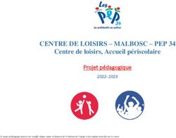 CENTRE DE LOISIRS - MALBOSC - PEP 34 - Centre de loisirs, Accueil p&eacute;riscolaire Projet p&eacute;dagogique