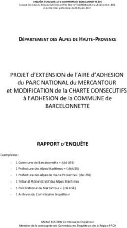 BARCELONNETTE PROJET d'EXTENSION de l'AIRE d'ADHESION du PARC NATIONAL du MERCANTOUR et MODIFICATION de la CHARTE CONSECUTIFS à l'ADHESION de la ...