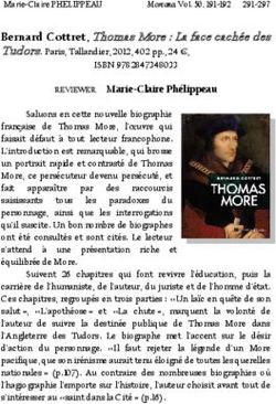 Bernard Cottret, Thomas More : La face cachée des